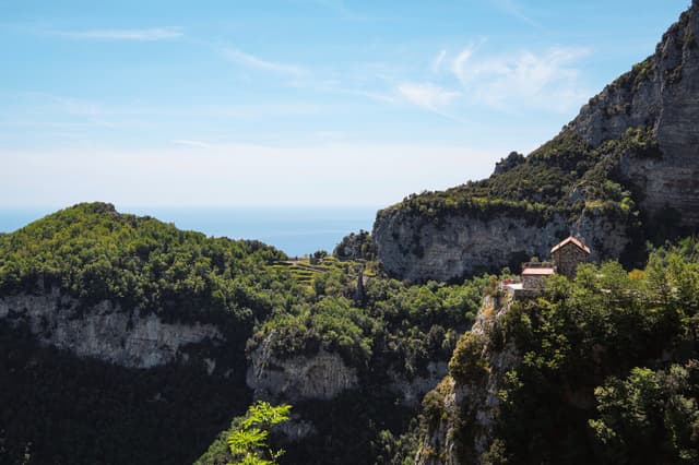 House on a cliff
